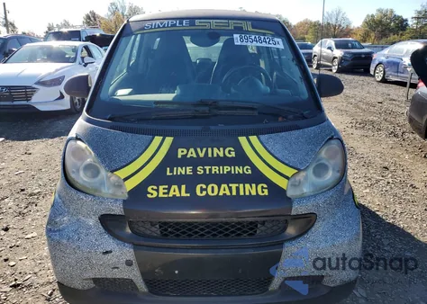 2013 Smart Fortwo Pure z USA, uszkodzony, nr VIN WMEEJ31X88K147216